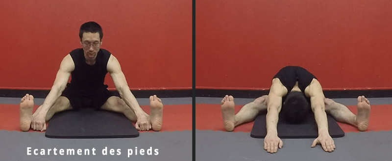 Pilates - Spine Stretch Forward - Positionnement